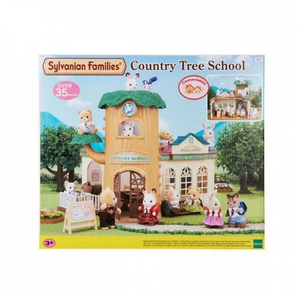 Sylvanian Familes: Country Tree School Play Specify