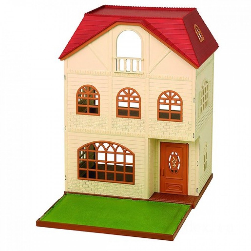 All Sales Final - Sylvanian Families 3 Tale House - One-Day Deal-A-Palooza:£48[lic8636nk]