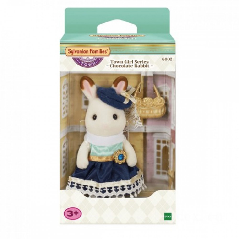 Blowout Sale - Sylvanian Families Community -Delicious Chocolate Bunny - Give-Away Jubilee:£7