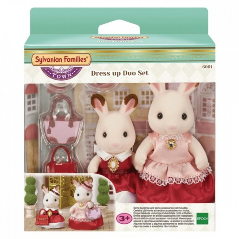 50% Off - Sylvanian Families Gown Upward Duo Specify - Internet Inventory Blowout:£16[lac8645ma]
