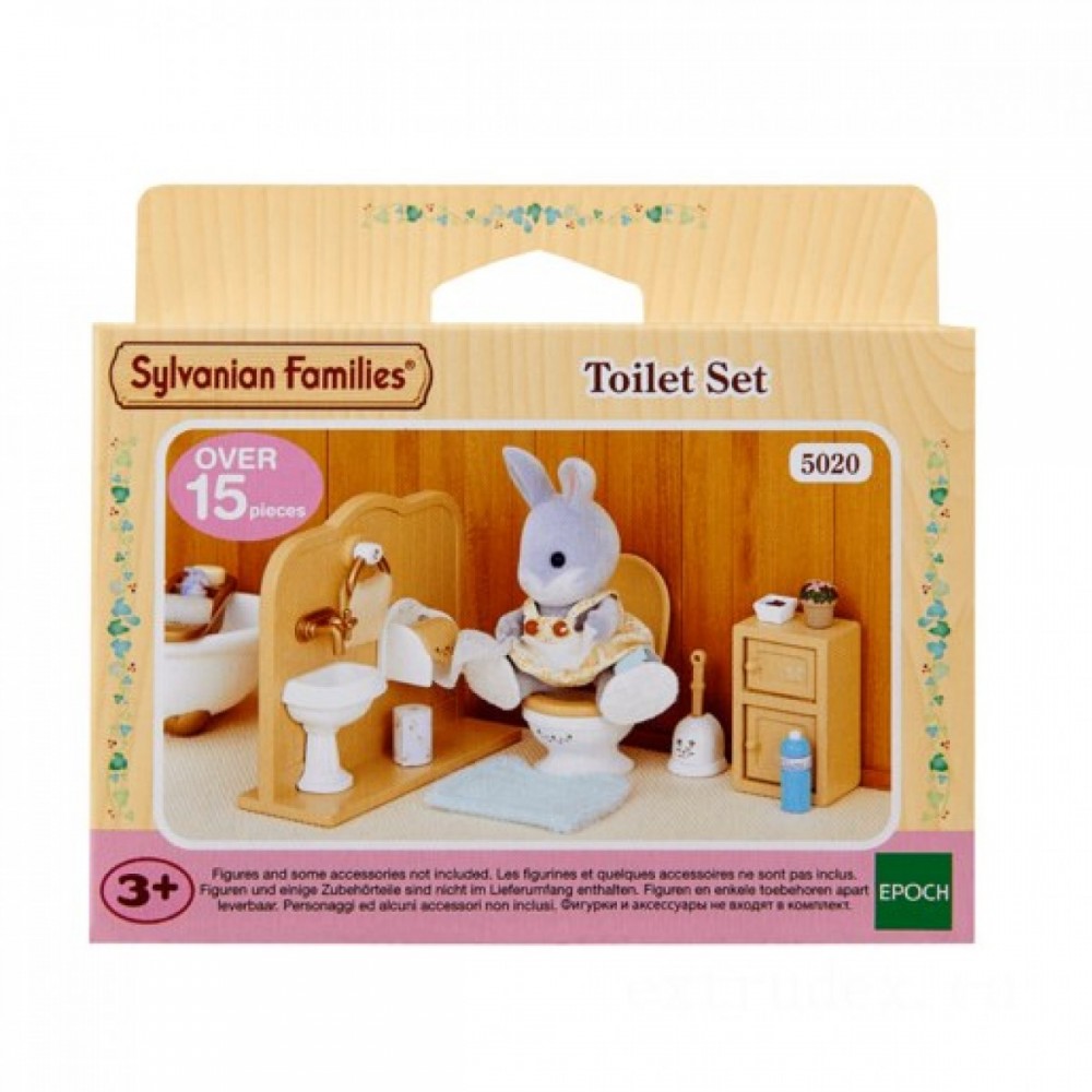Everything Must Go - Sylvanian Families Commode Place - Boxing Day Blowout:£8