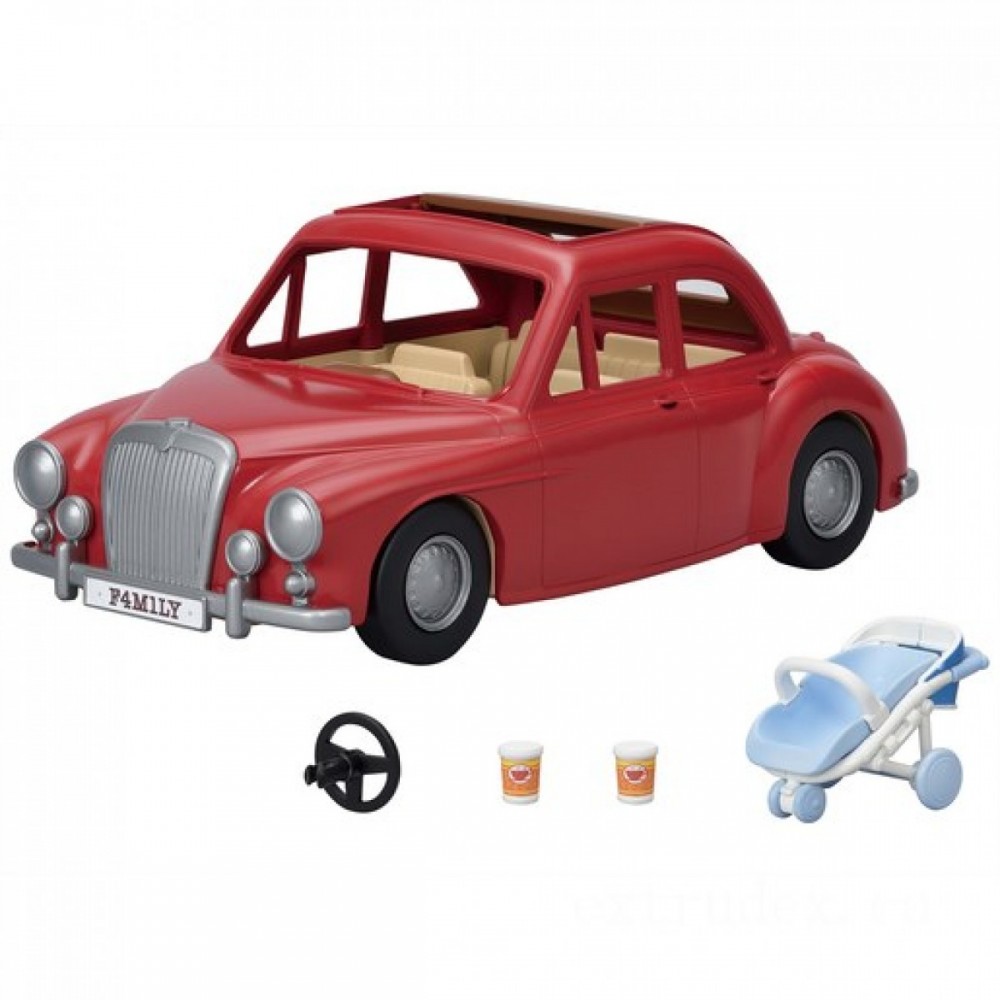 Halloween Sale - Sylvanian Families Family Members Cruising Cars And Truck - Spree:£19