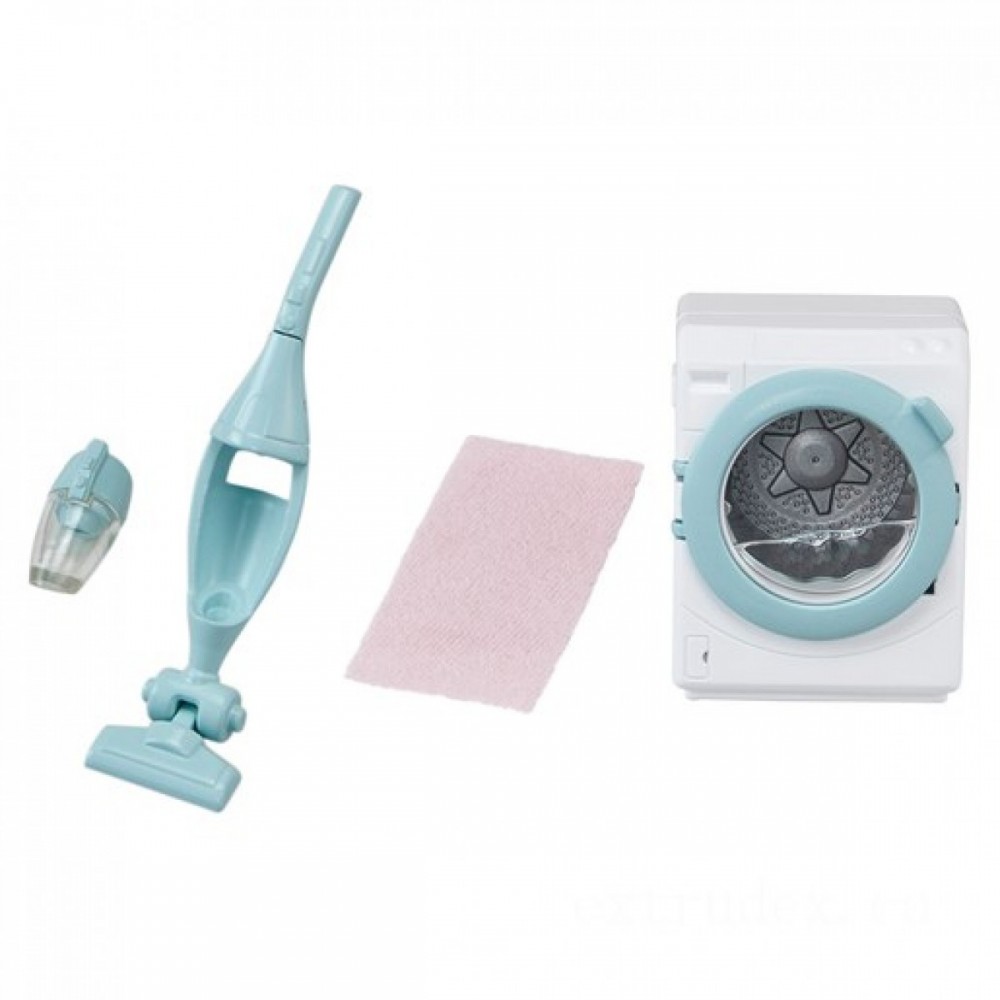 Sylvanian Families Laundry & Suction Cleaner
