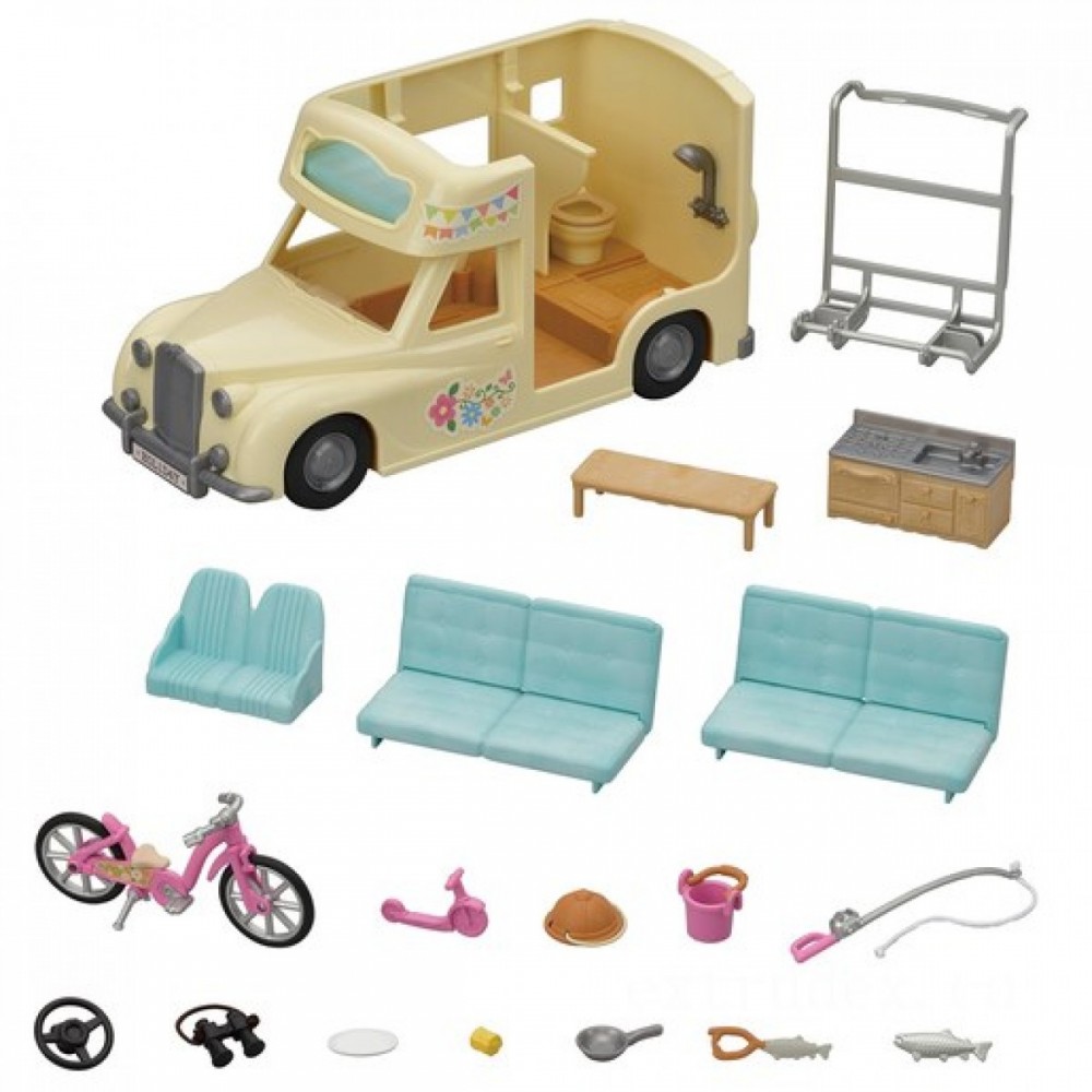 Exclusive Offer - Sylvanian Families Family Members Campervan - Surprise:£29