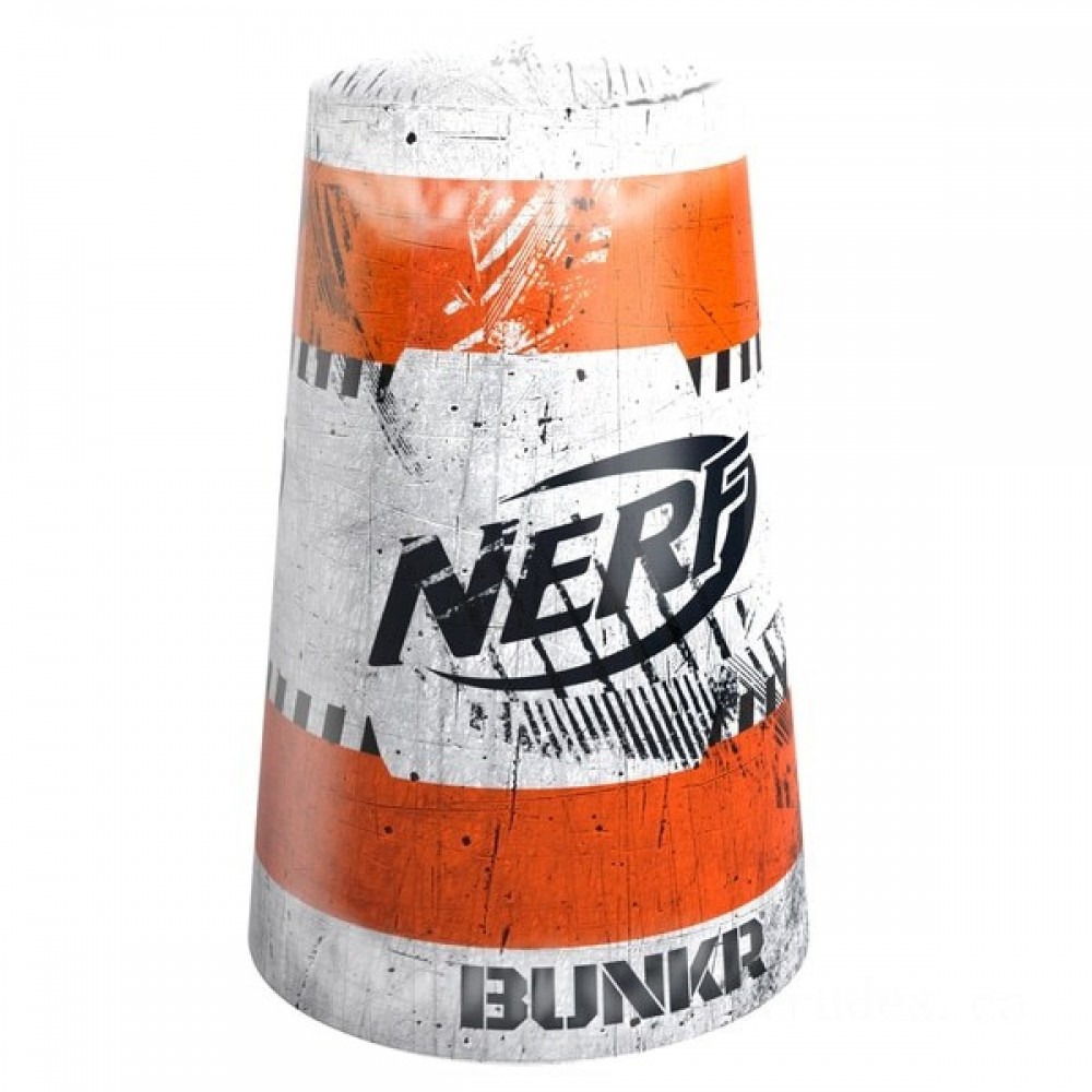 Can't Beat Our - NERF Bunkr Take Cover Visitor Traffic Conoid - Curbside Pickup Crazy Deal-O-Rama:£8