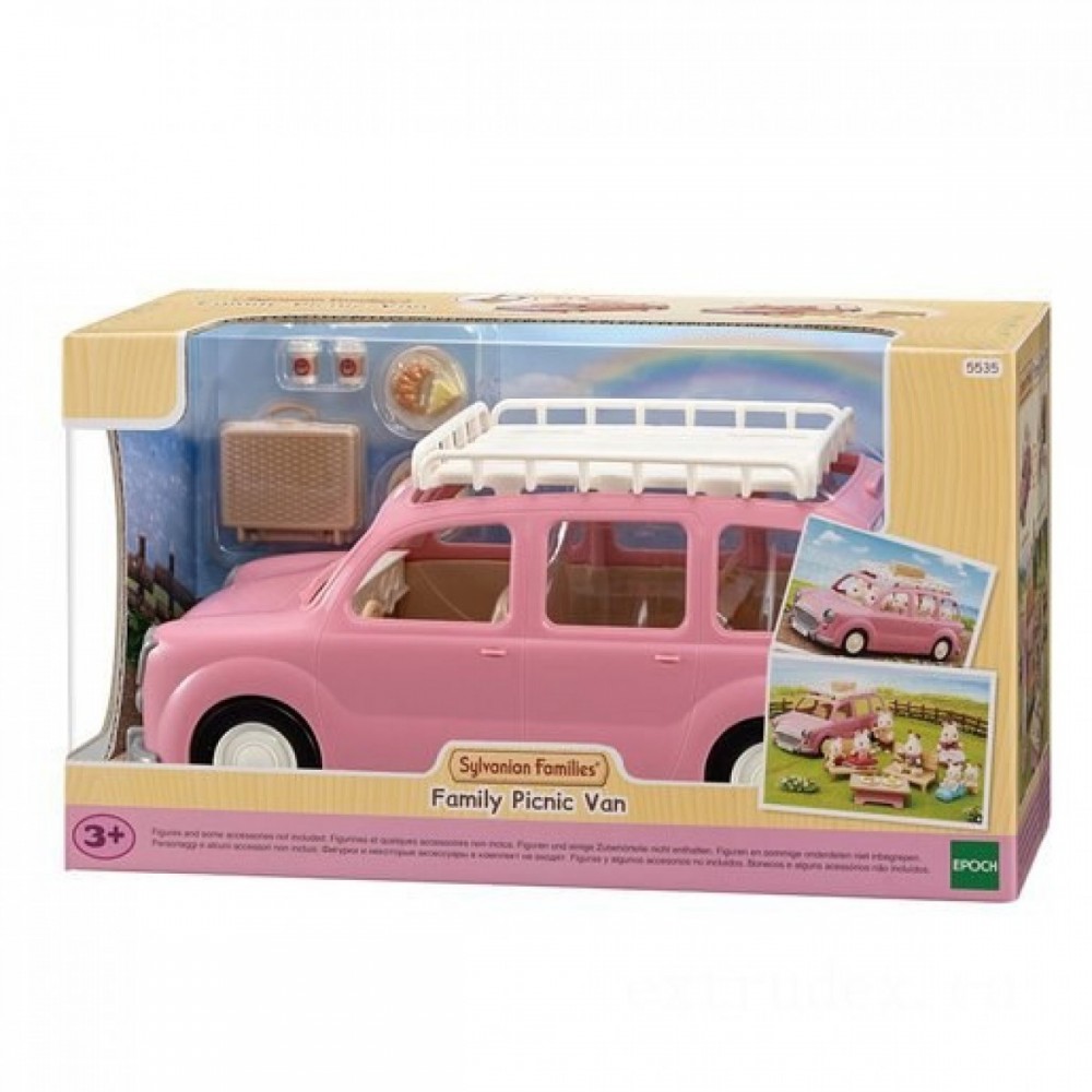 Black Friday Sale - Sylvanian Familes Picnic Vehicle - Steal-A-Thon:£25