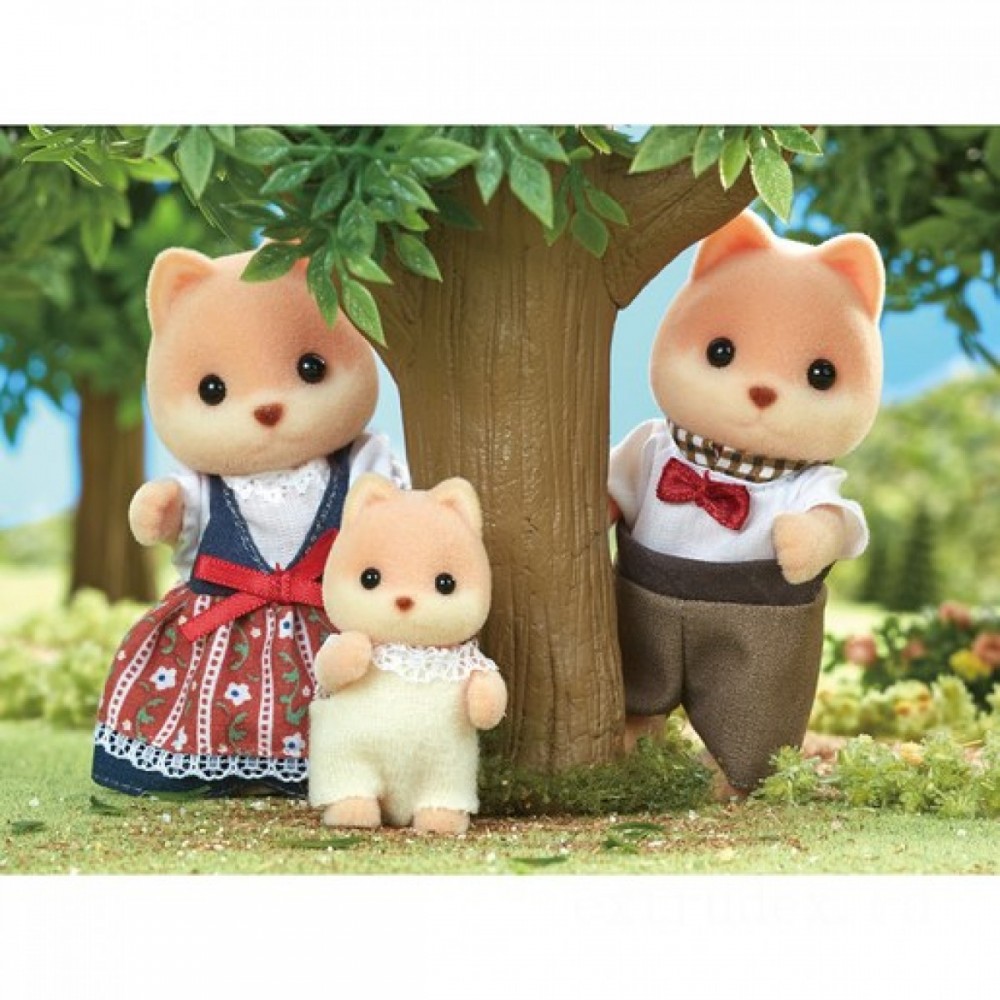 Sylvanian Families Caramel Canine Family Members Numbers