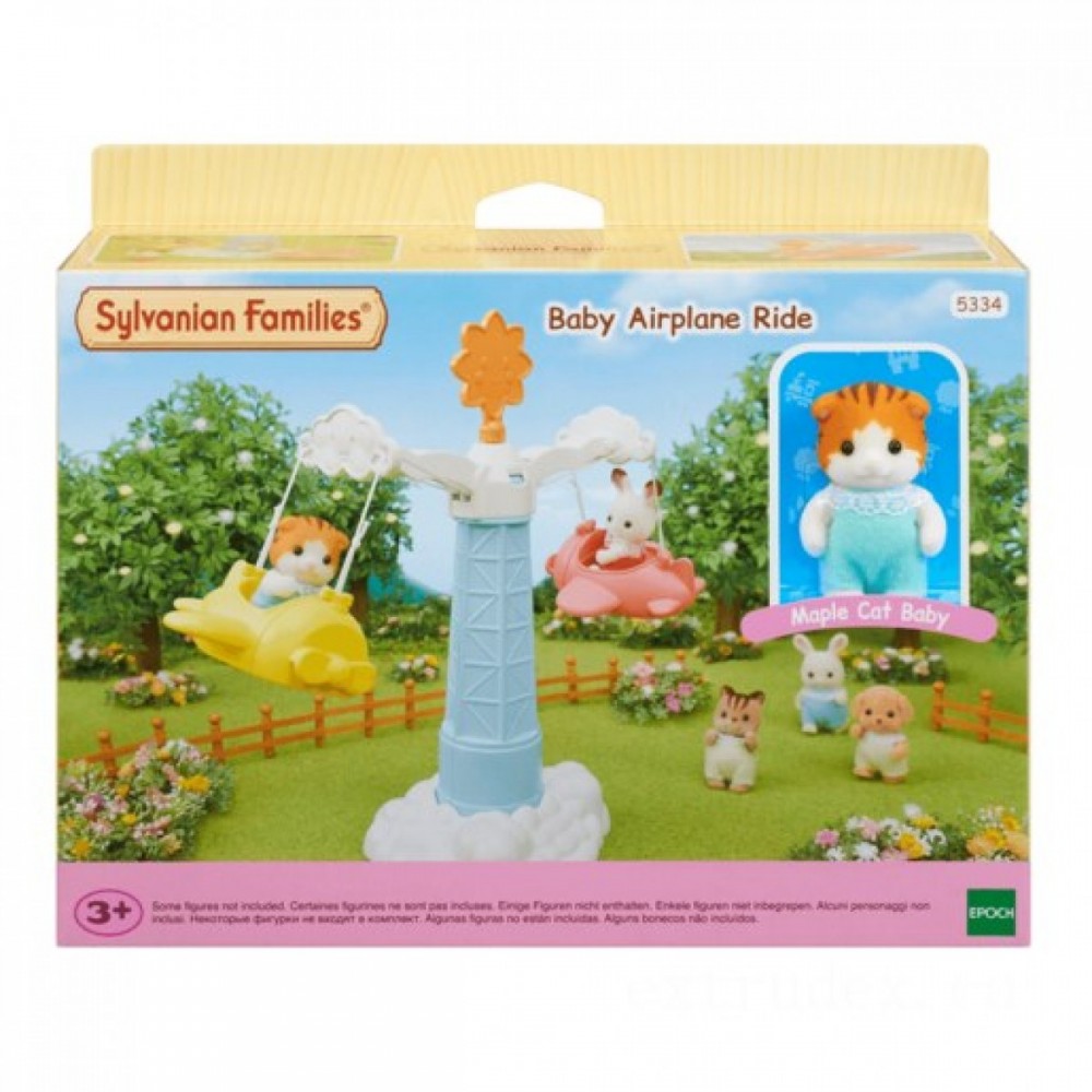 Sylvanian Families Baby Airplane Experience