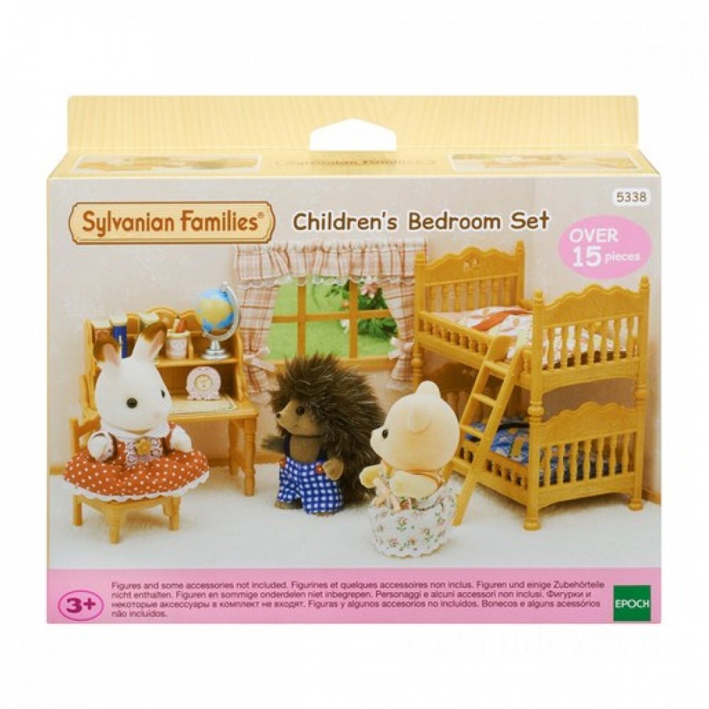Sylvanian Families Youngster's Bed room Specify