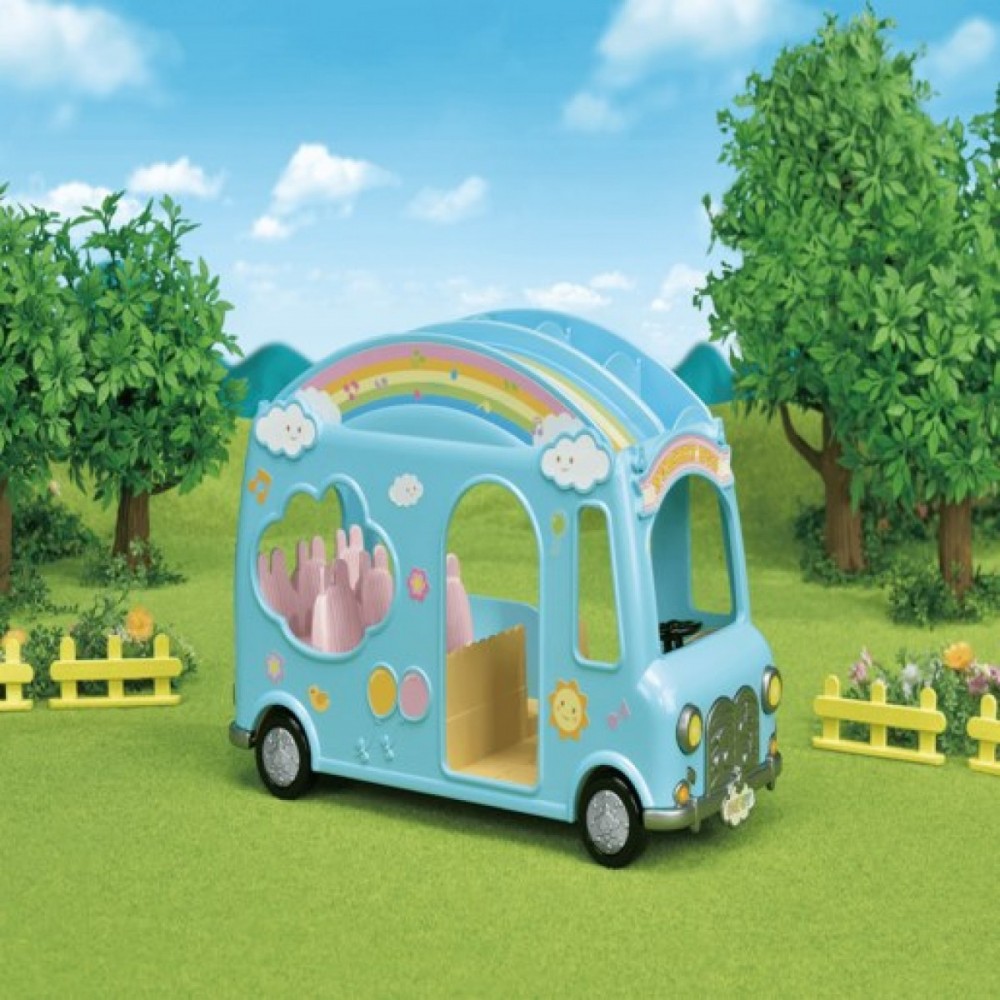 Spring Sale - Sylvanian Families Sunlight Baby's Room Bus - Bonanza:£20[coc8748li]