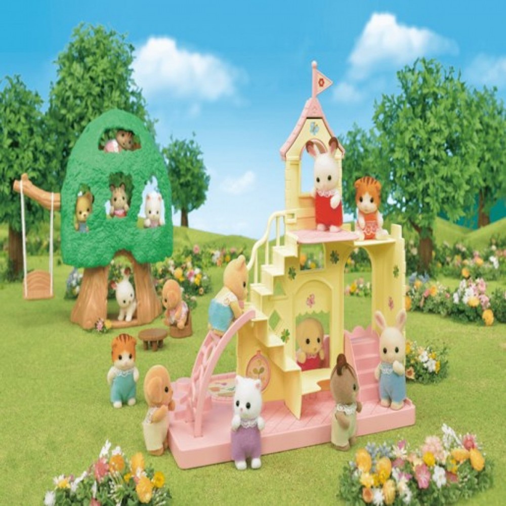 Free Shipping - Sylvanian Families Infant Castle Playset - Weekend:£11[nec8751ca]