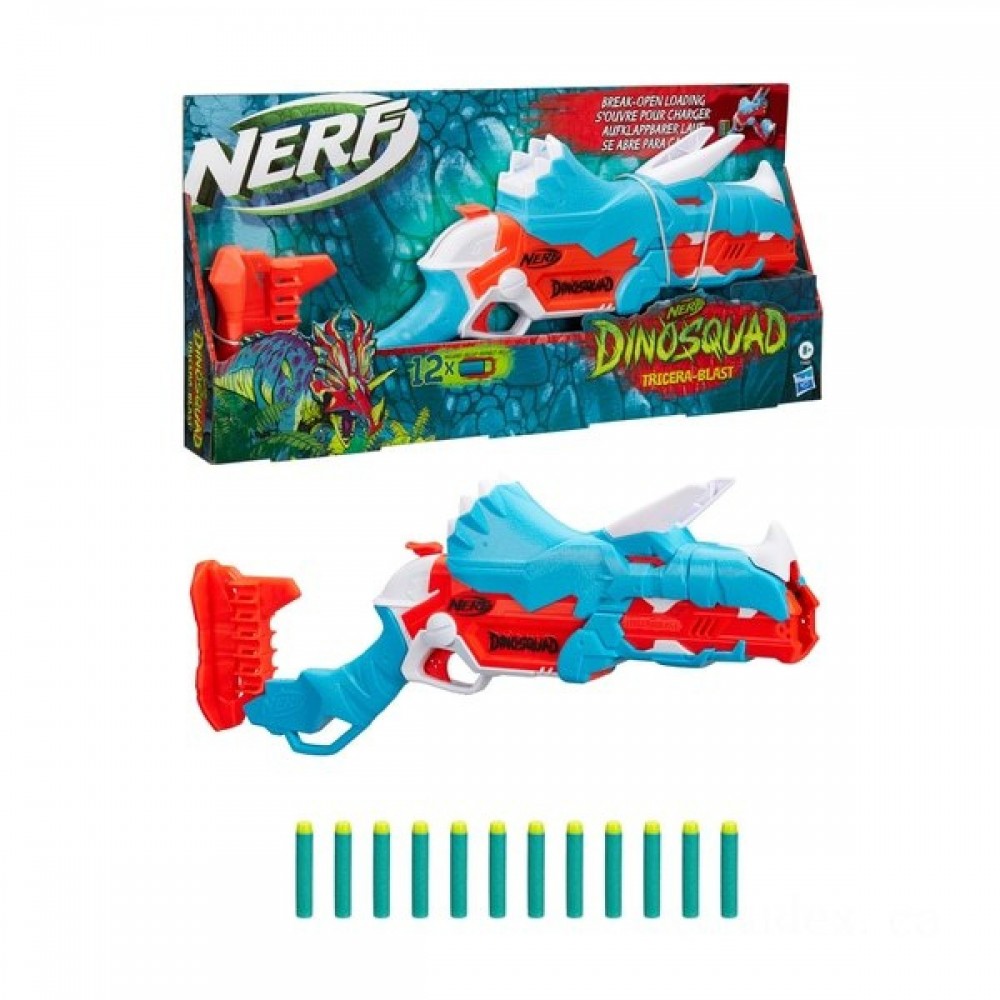 Going Out of Business Sale - Nerf DinoSquad Stegosmash - Online Outlet X-travaganza:£19