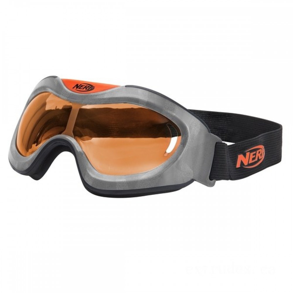 NERF Best Orange Eye Protection