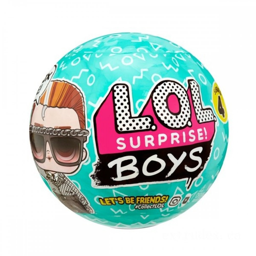 L.O.L. Surprise! Boys Collection 4 Young Boy Toy Array