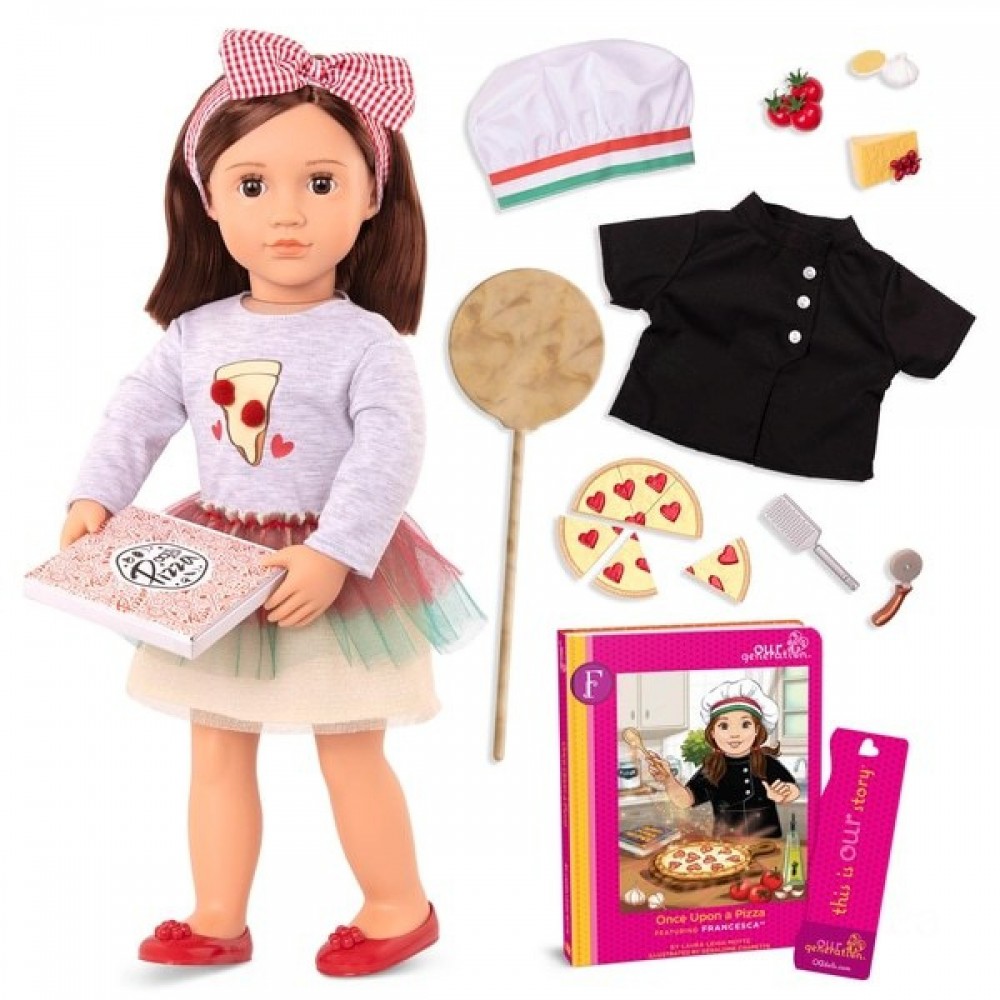 Three for the Price of Two - Our Generation Deluxe Toy Francesca - Spring Sale Spree-Tacular:£32