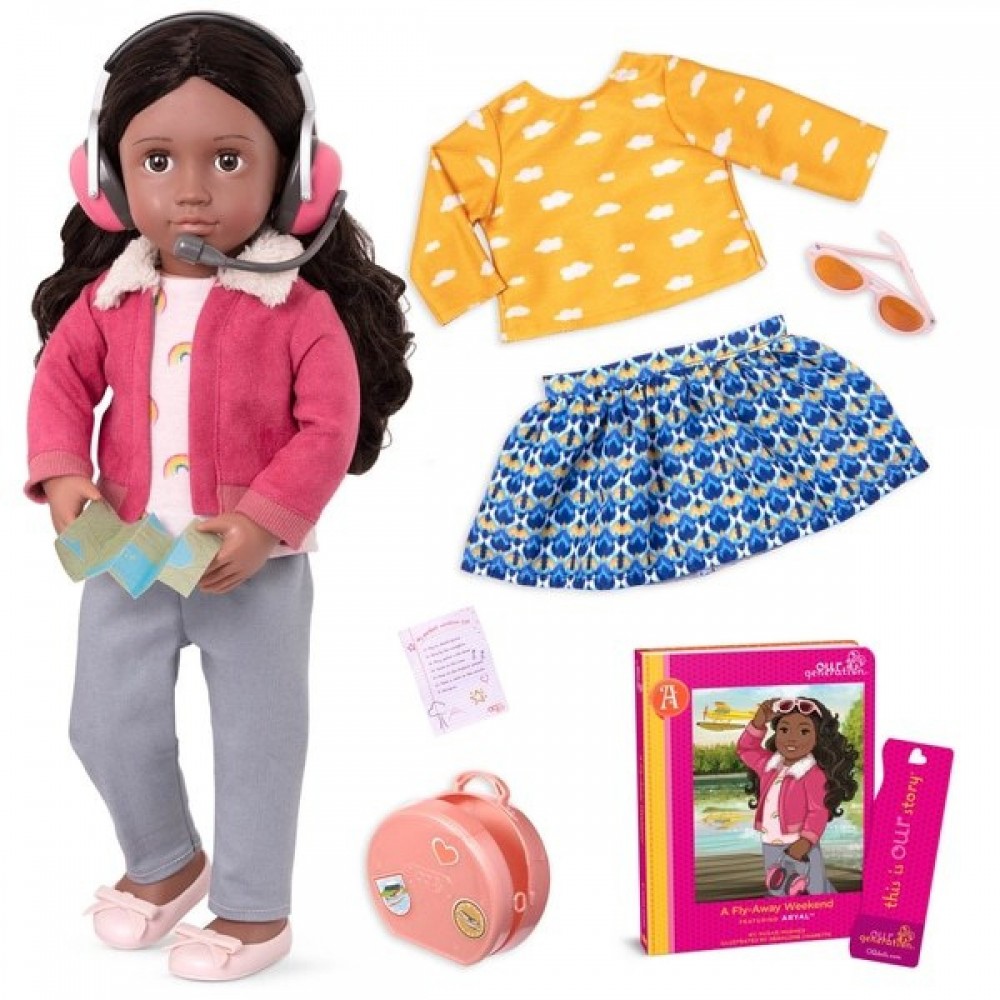 March Madness Sale - Our Generation Deluxe Doll Arya - Friends and Family Sale-A-Thon:£32[chc8810ar]