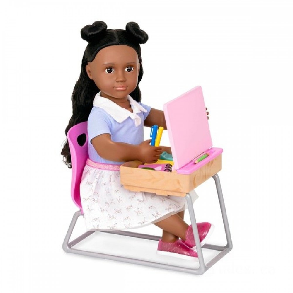 Buy One Get One Free - Our Generation Student Desk Set - Price Drop Party:£20