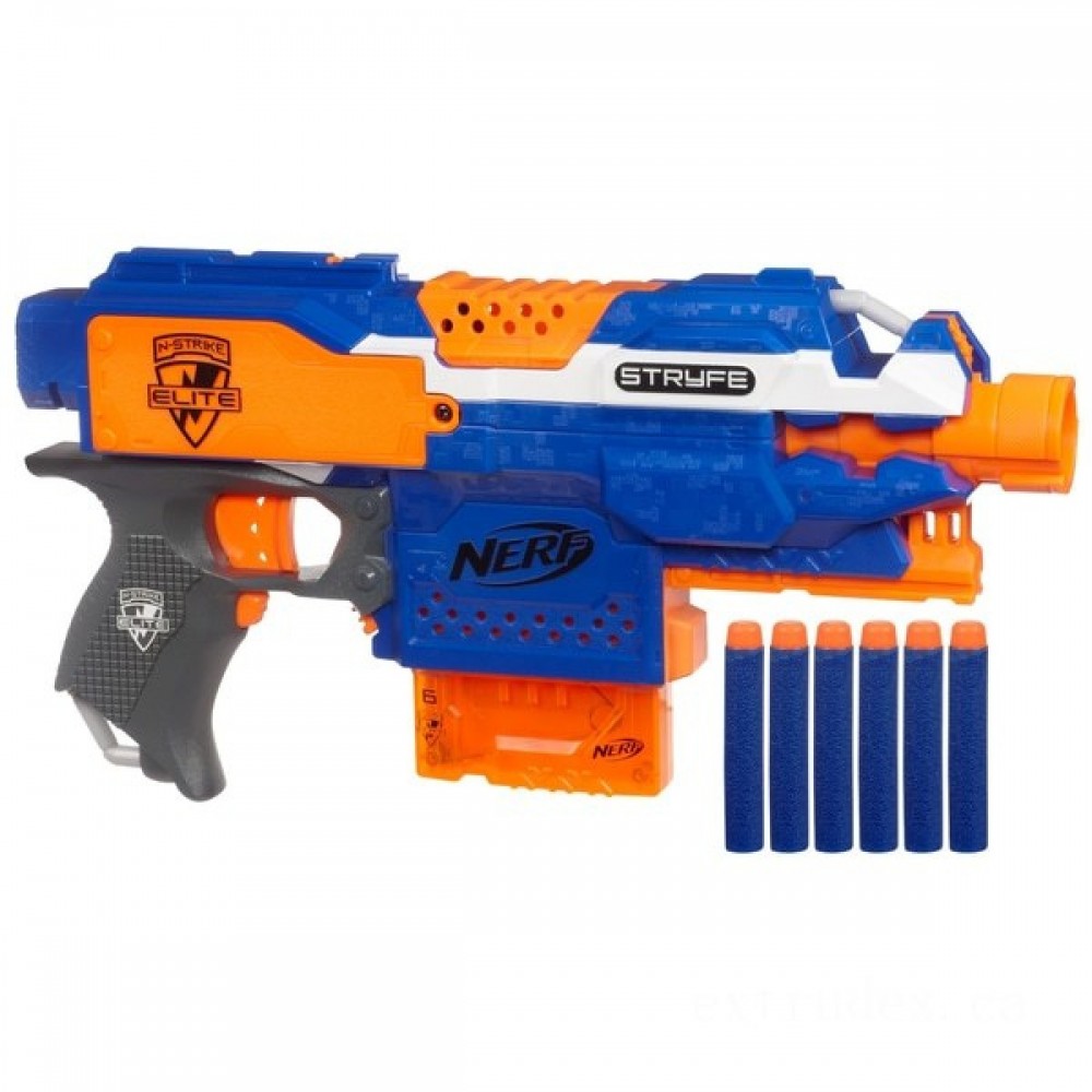 Clearance - NERF N-Strike Best Stryfe - Value-Packed Variety Show:£24[lac8819co]