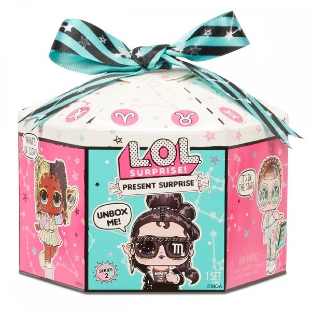 L.O.L. Surprise! Current Unpleasant Surprise Set 2 Glitter Shimmer Celebrity Sign Selection