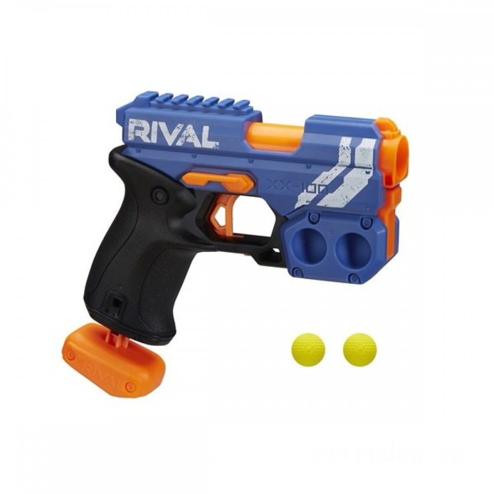 Hurry, Don't Miss Out! - NERF Rival Knockout XX one hundred Blue - Memorial Day Markdown Mardi Gras:£8[nec8834ca]