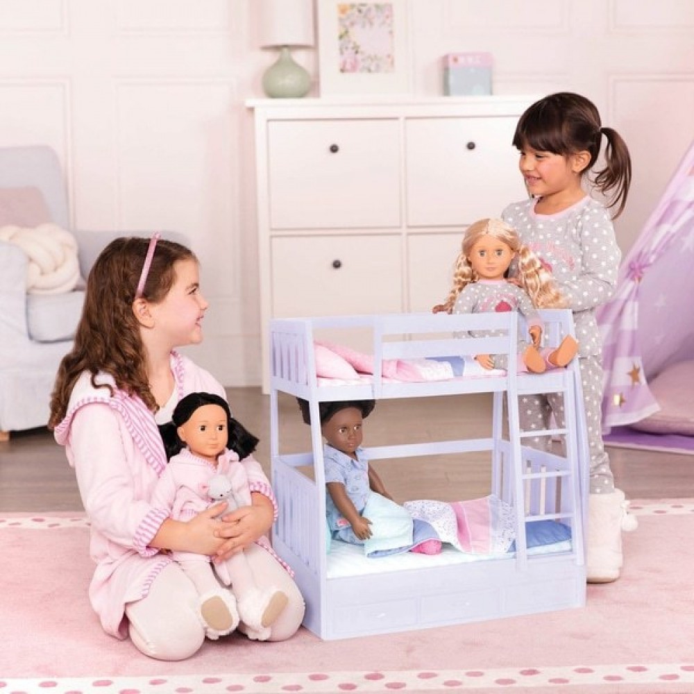 Memorial Day Sale - Our Generation Aspiration Bunk Bed - Two-for-One Tuesday:£41