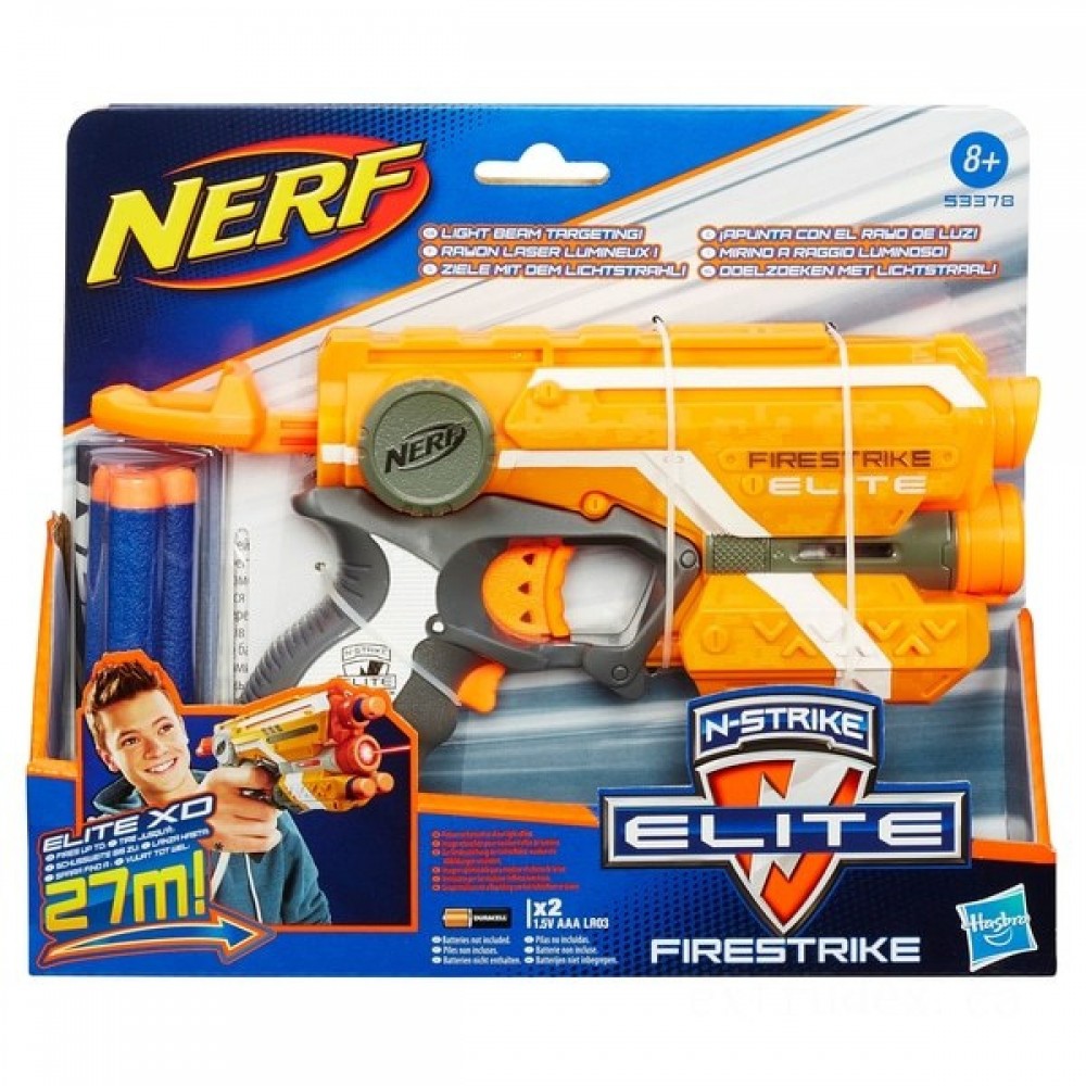 Bankruptcy Sale - NERF N-Strike Best Firestrike Selection - Valentine's Day Value-Packed Variety Show:£6[nec8846ca]