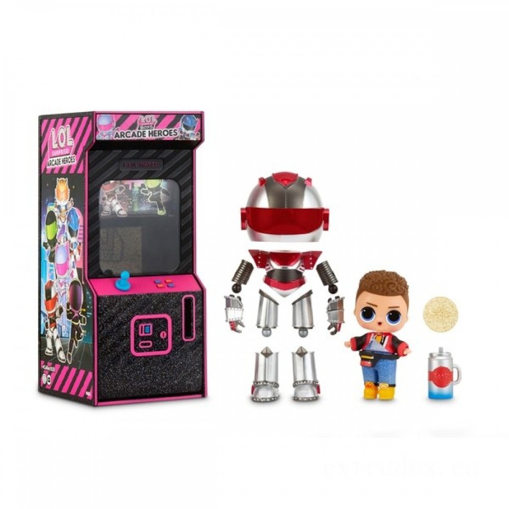 Going Out of Business Sale - L.O.L. Surprise! Boys Gallery Heroes - Cyber Monday Mania:£12