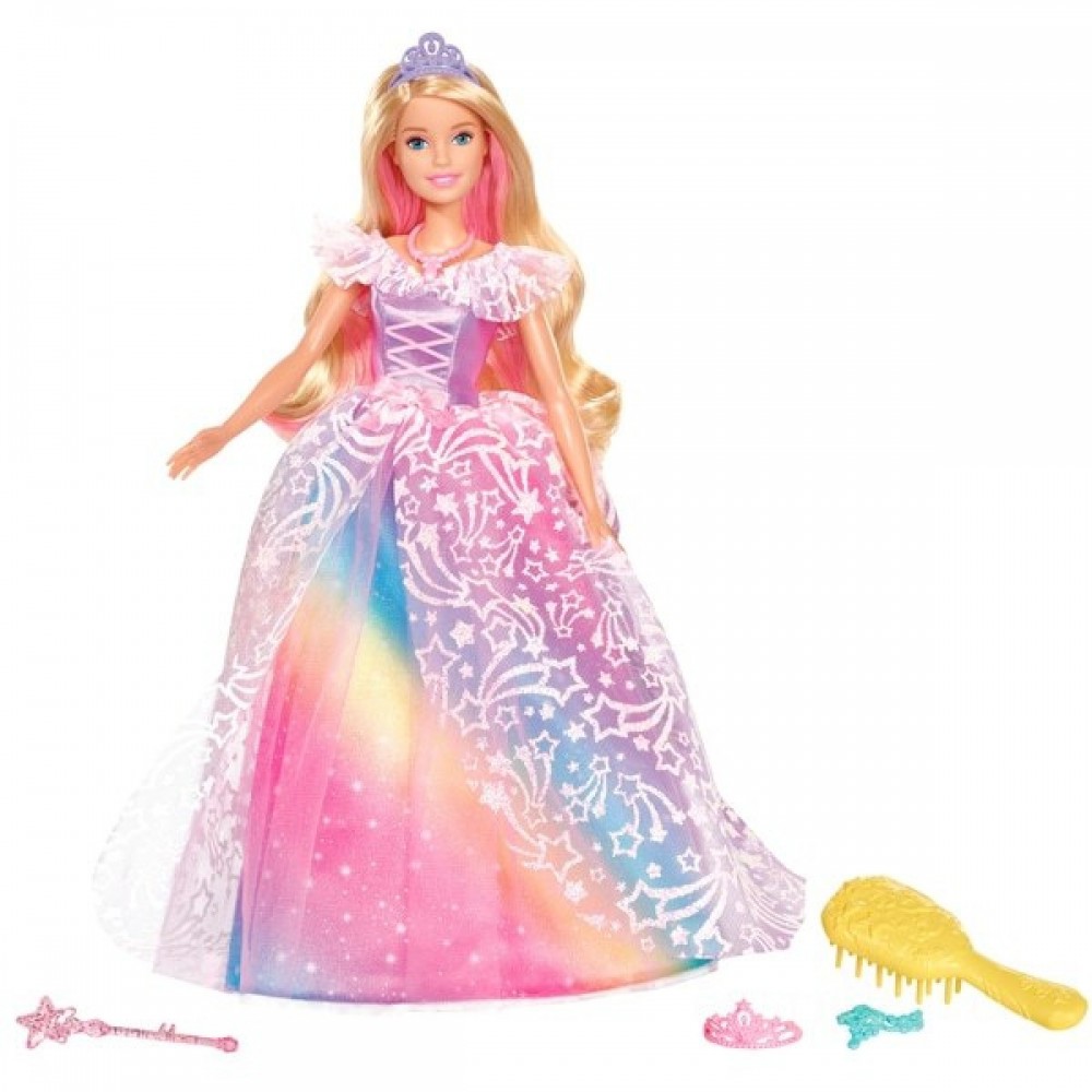 Memorial Day Sale - Barbie Dreamtopia Royal Sphere Princess Figure - Summer Savings Shindig:£16[lic8849nk]