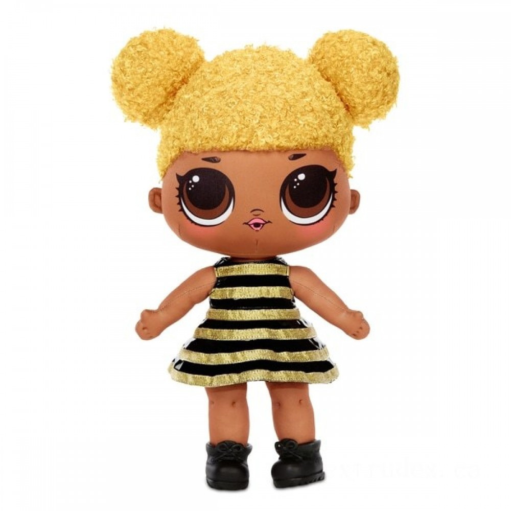 L.O.L. Surprise! Queen Honey Bee - Huggable, Soft Plush Doll