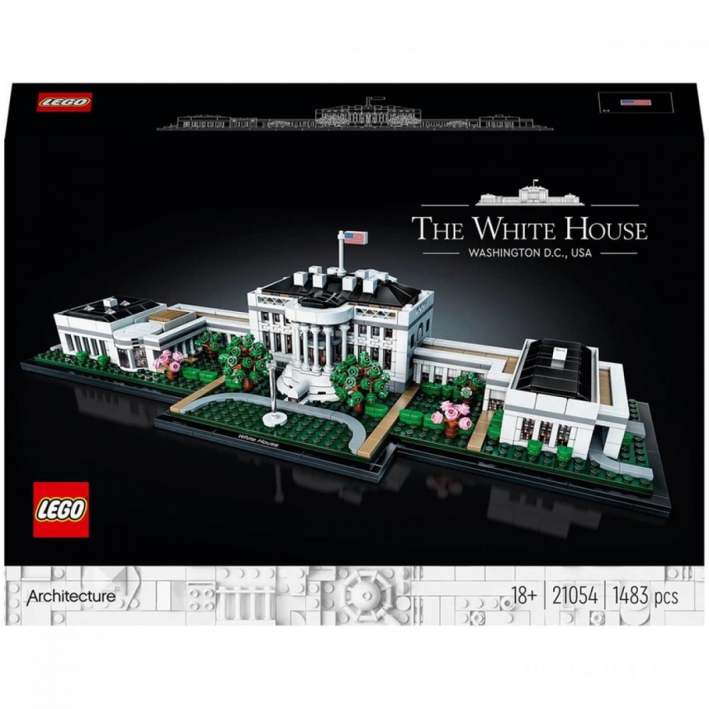 Last-Minute Gift Sale - LEGO Architecture: The White Residence Show Version (21054 ) - Cyber Monday Mania:£50[coc8865li]