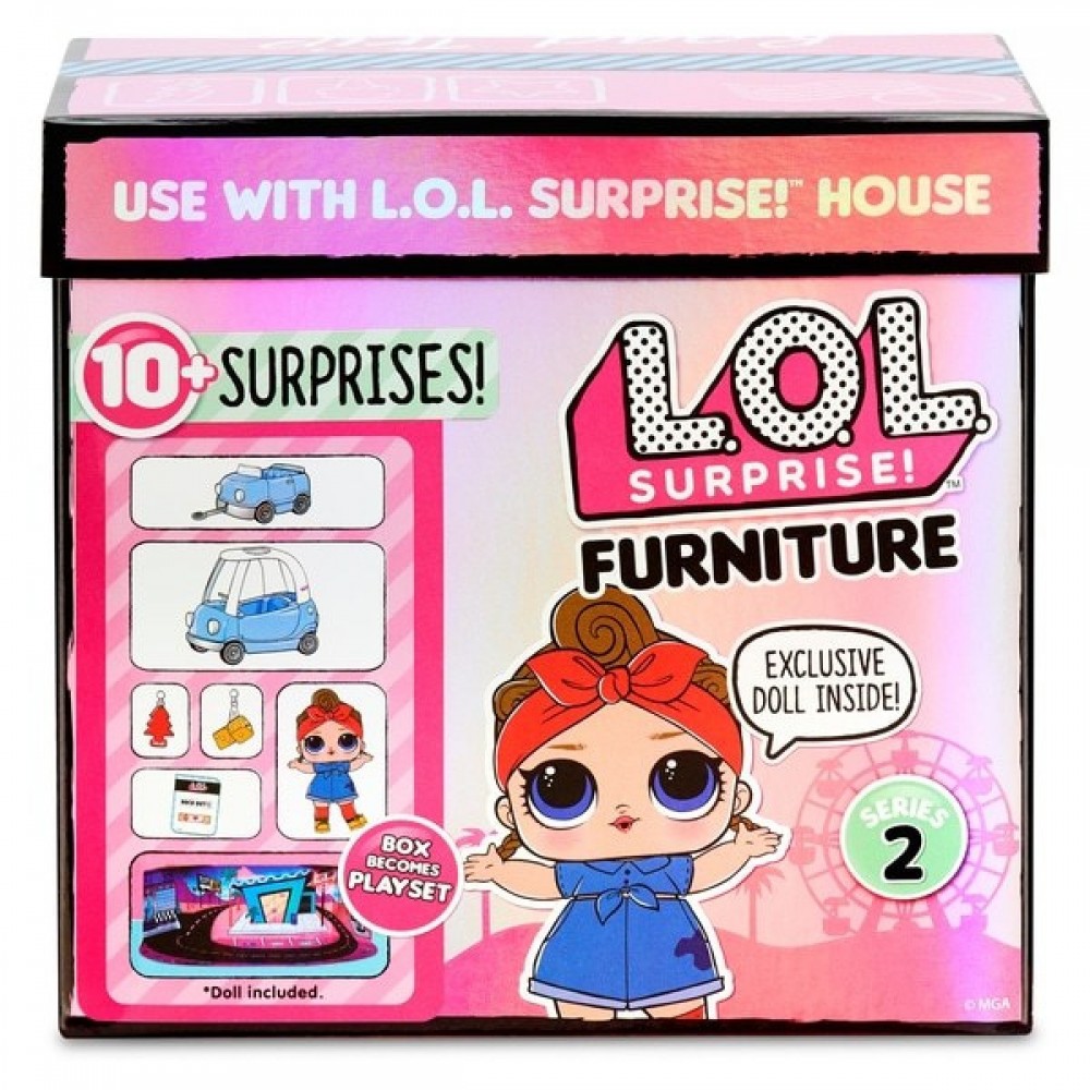 L.O.L. Surprise! Household Furniture Journey with Can Do Little one