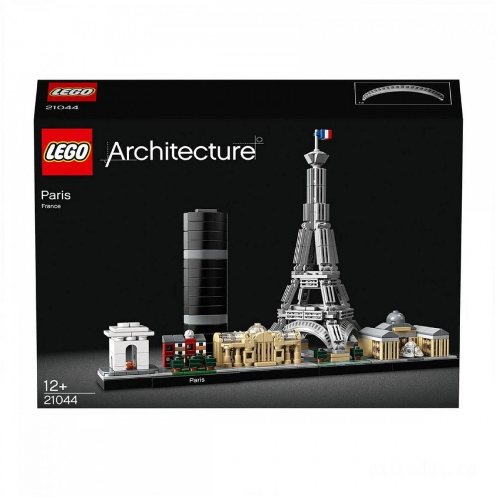 January Clearance Sale - LEGO Architecture: Paris Sky Line Property Set (21044 ) - Get-Together:£31[lac8870co]