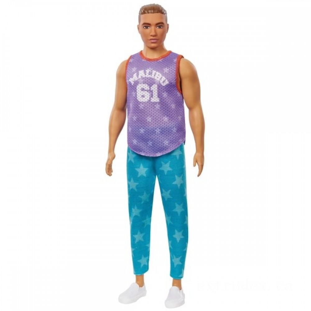 80% Off - Ken Fashionista Doll Malibu 61 Container - Price Drop Party:£7[chc8871ar]