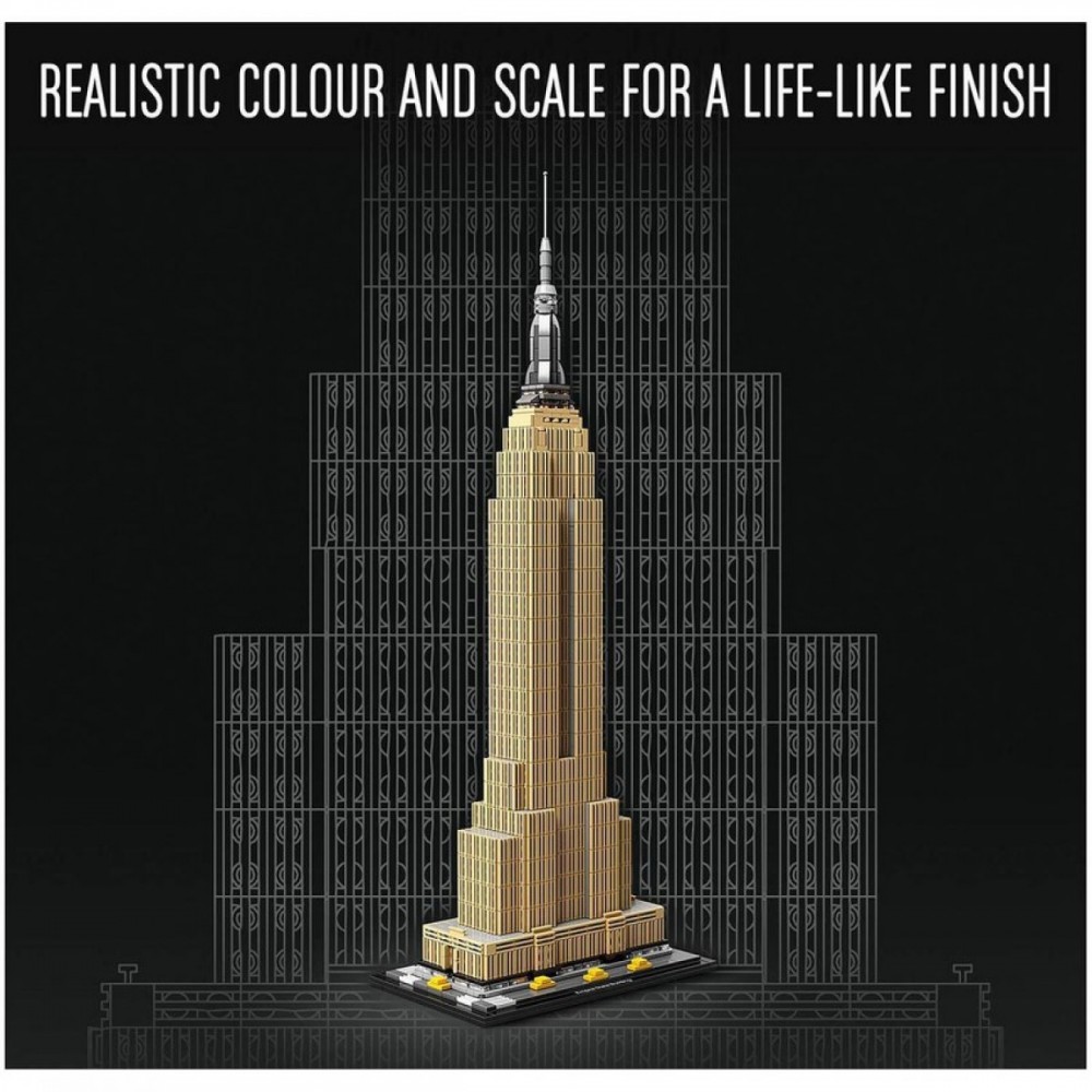 Father's Day Sale - LEGO Architecture: Realm State Collector's Establish (21046 ) - Savings:£54