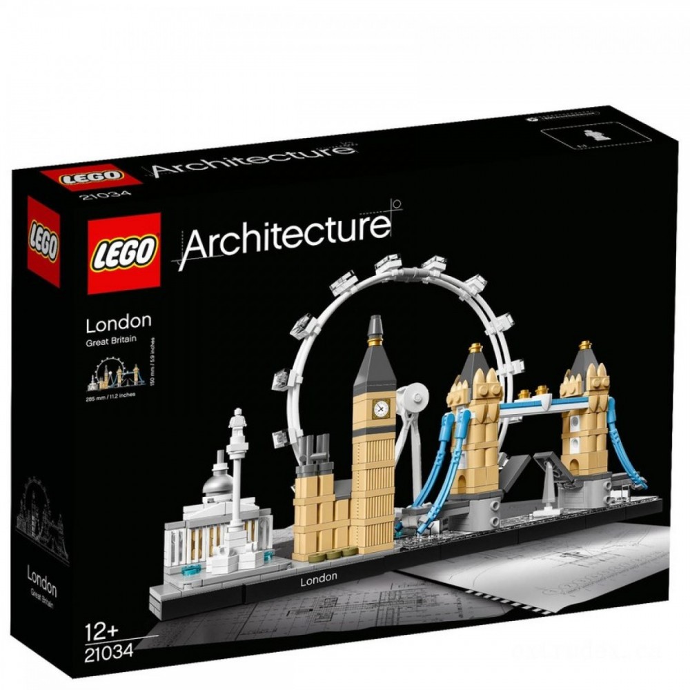 Doorbuster - LEGO Architecture: London Sky Line Building Establish (21034 ) - Hot Buy Happening:£31