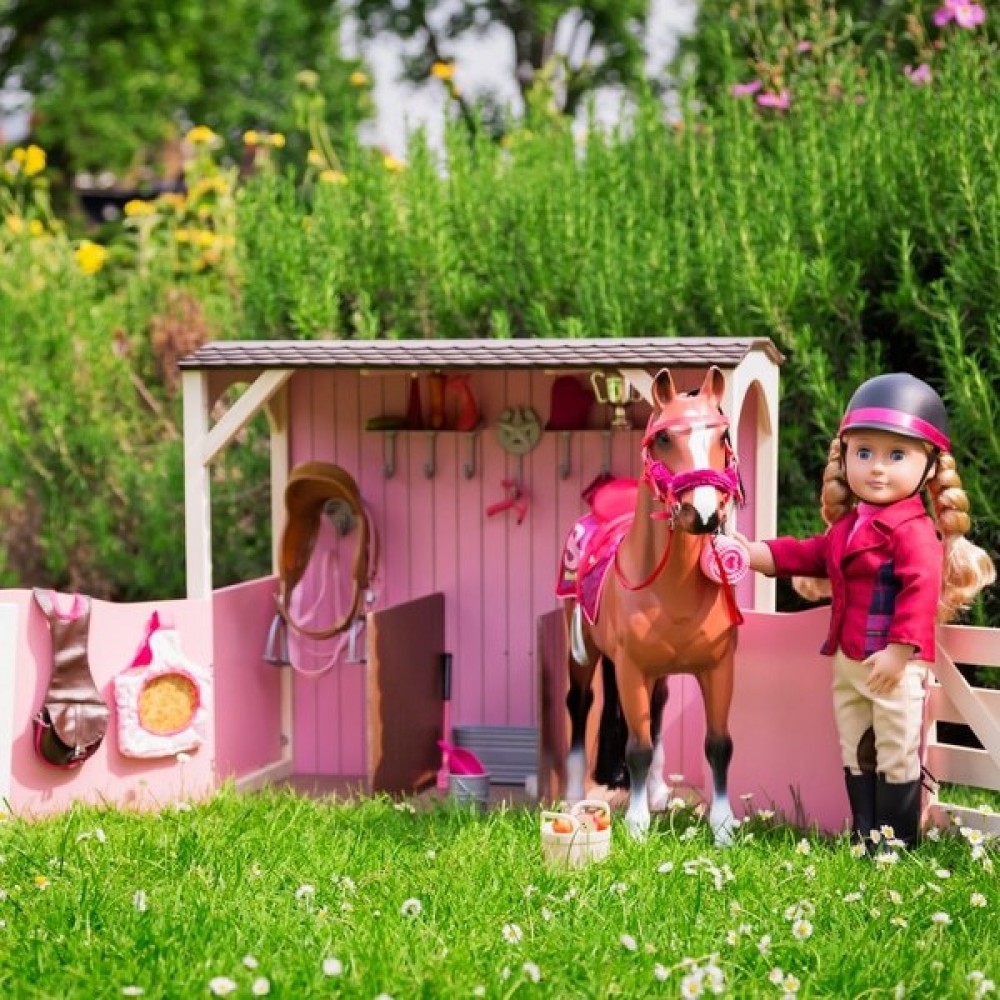 Click Here to Save - Our Generation Equine Stable - Surprise:£81[hoc8896ua]