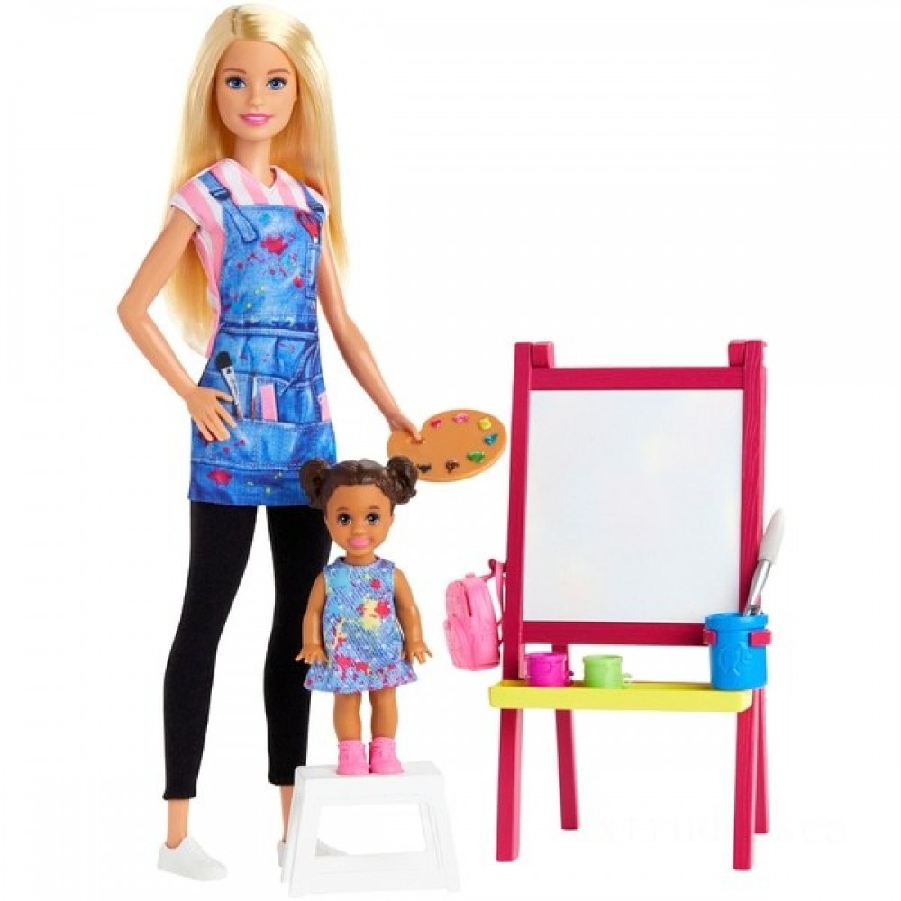 Christmas Sale - Barbie Careers Craft Instructor Playset - End-of-Season Shindig:£15