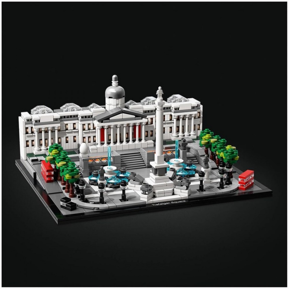 Back to School Sale - LEGO Architecture: Trafalgar Square Greater London Structure Place (21045 ) - End-of-Season Shindig:£51