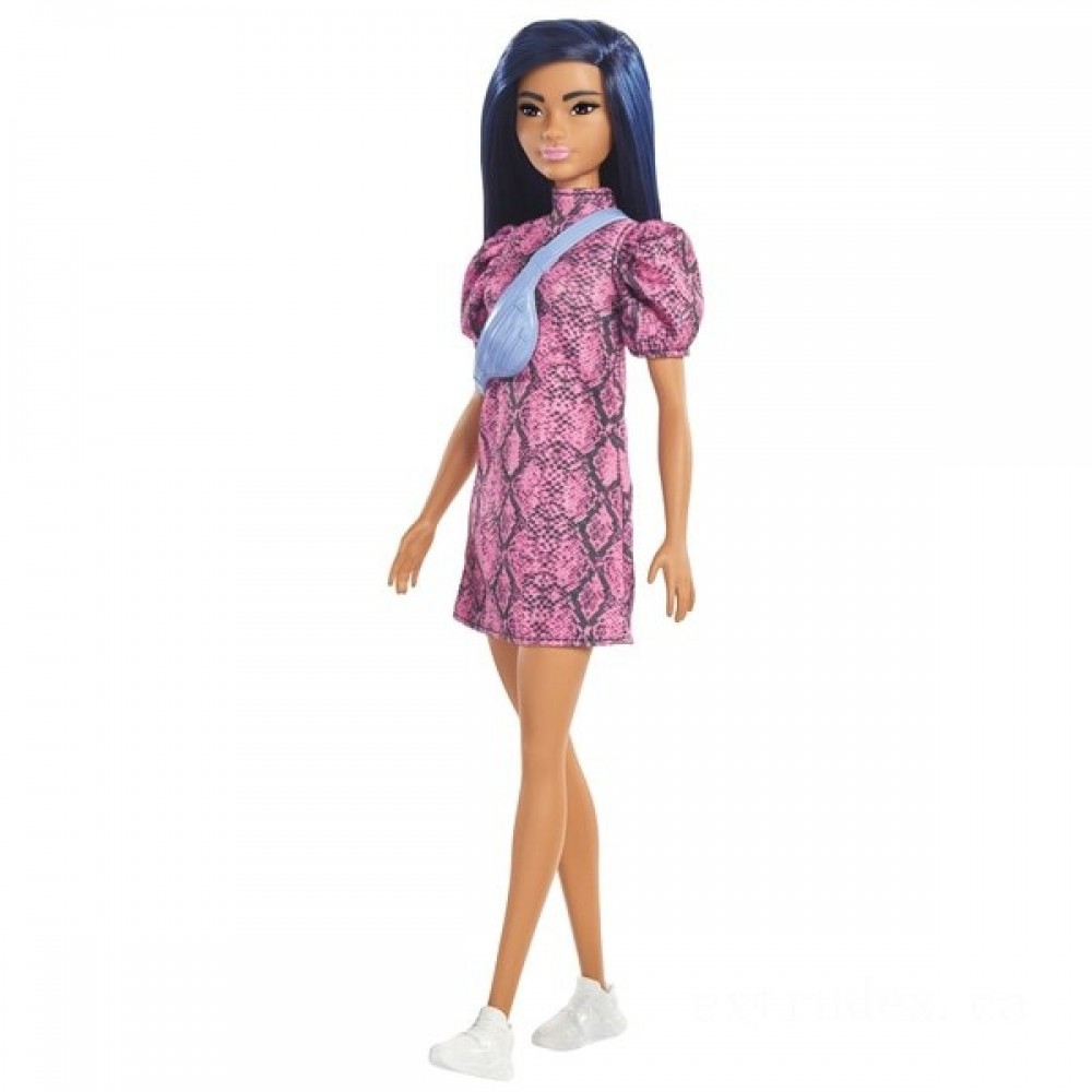 Barbie Fashionista Doll 143 Snakeskin Gown
