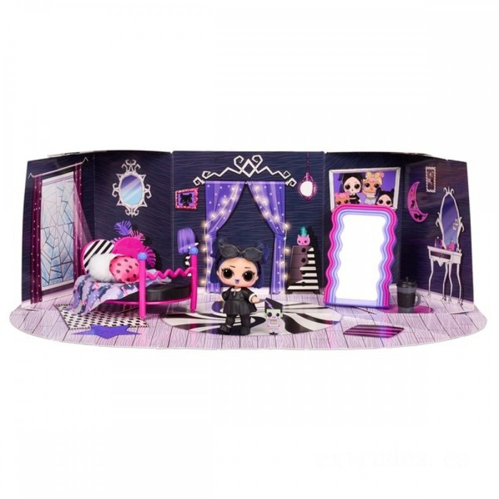 L.O.L. Surprise! Home Furniture Cozy Zone as well as Dusk Figurine