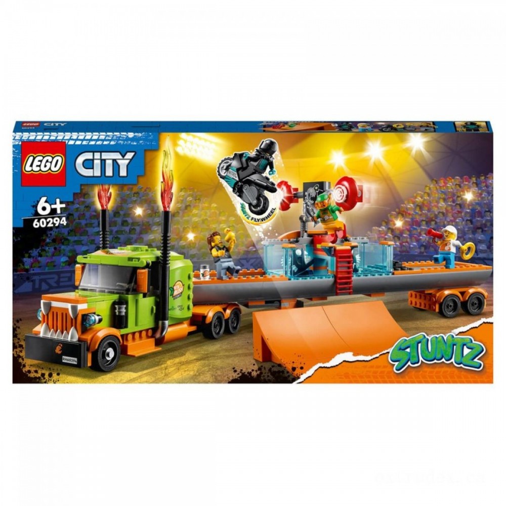 Seasonal Sale - LEGO Area Act Show Vehicle Toy (60294 ) - Mania:£32