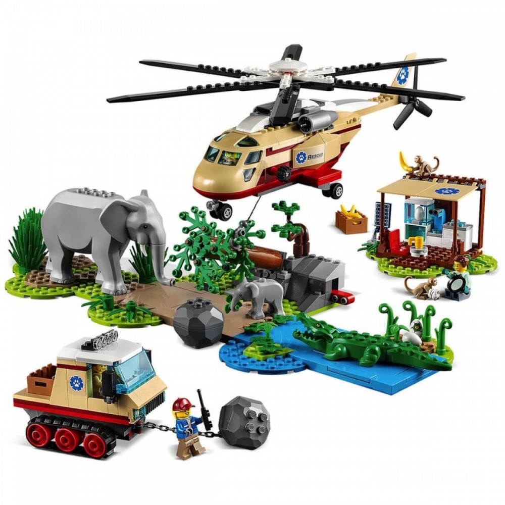 LEGO City Creatures Rescue Function Toy (60302 )