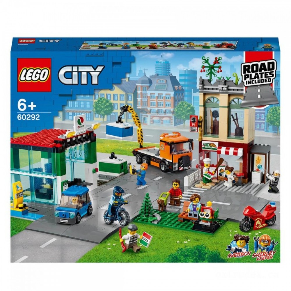 LEGO Area: Neighborhood Community Centre Building Put (60292 )