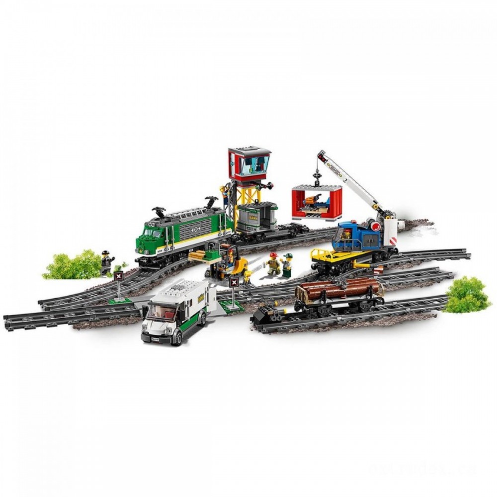 LEGO City: Payload Train RC Battery Powered Establish (60198 )