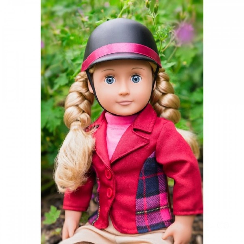 Late Night Sale - Our Generation Deluxe Figurine Lily Anna - Mid-Season:£34[bac8952li]
