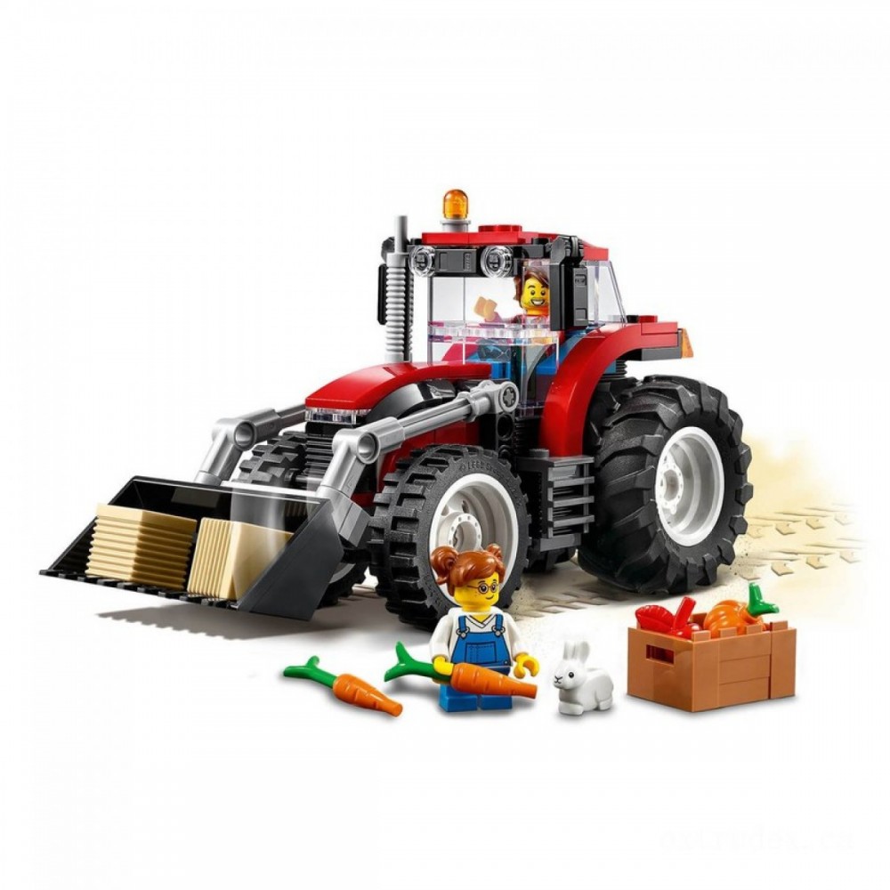 LEGO Area: Great Autos Tractor Plaything & Ranch Prepare (60287 )