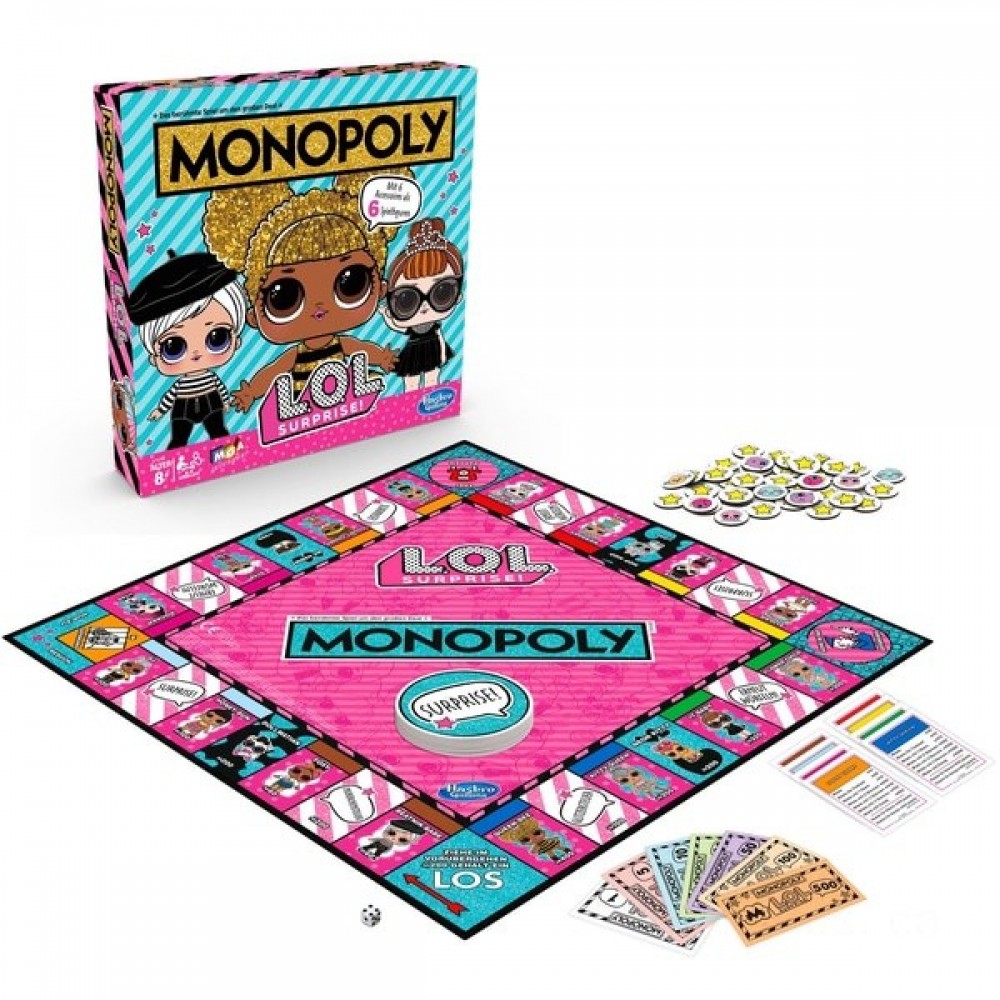 L.O.L. Surprise! Monopoly Game