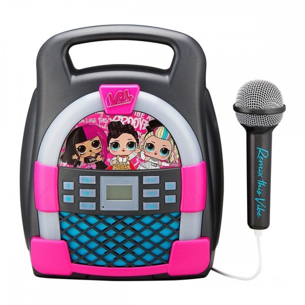 Three for the Price of Two - L.O.L. Surprise! Remix Bluetooth Karaoke Maker - Hot Buy Happening:£39[jcc8975ba]