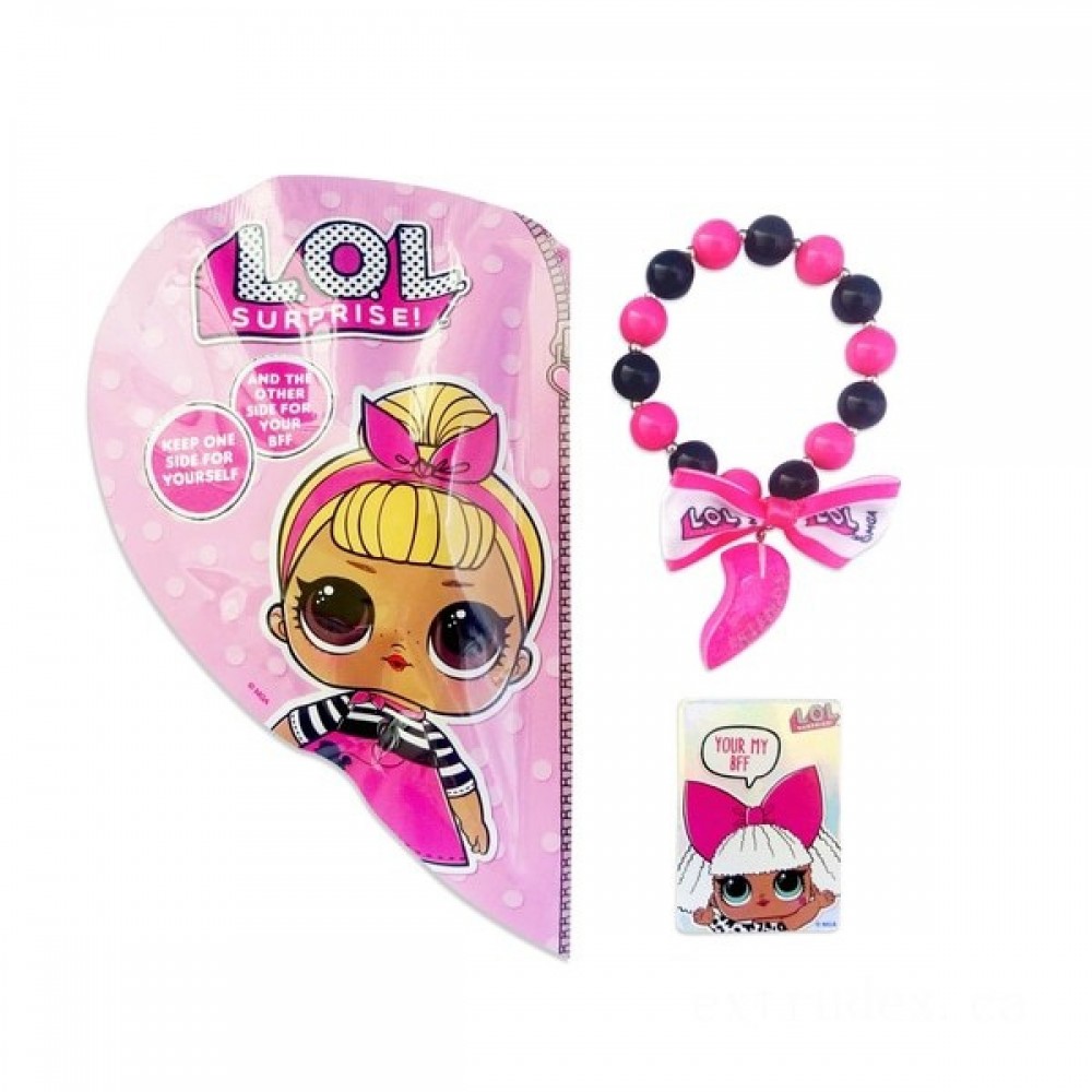 Gift Guide Sale - L.O.L. Surprise! BFF Attraction Trinket Bling Bag Array - Anniversary Sale-A-Bration:£2