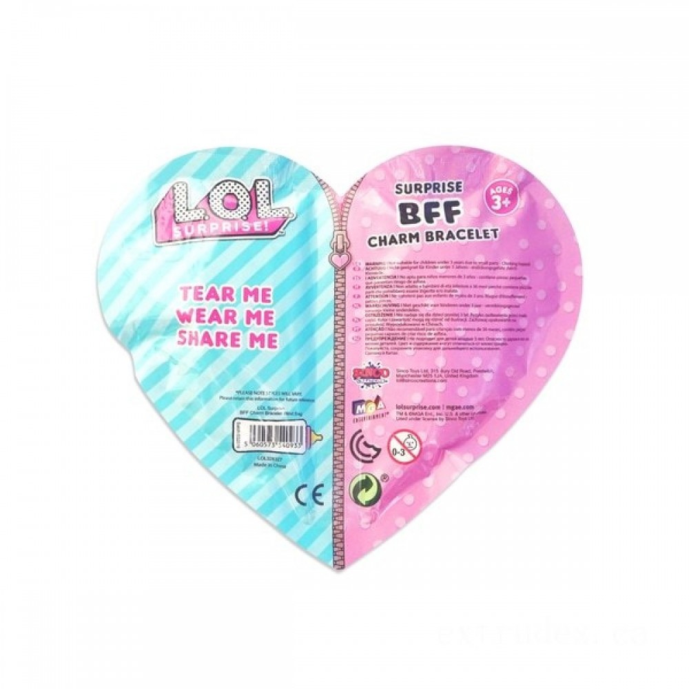 Can't Beat Our - L.O.L. Surprise! BFF Attraction Bracelet Bling Bag Variety - Mania:£2